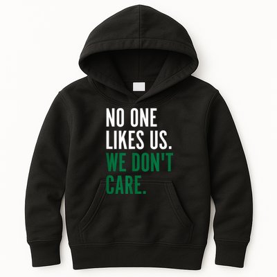 Philadelphia No One Likes Us We Don't Care Philly Fan Kids Hoodie
