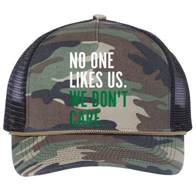 Philadelphia No One Likes Us We Don't Care Philly Fan Retro Rope Trucker Hat Cap