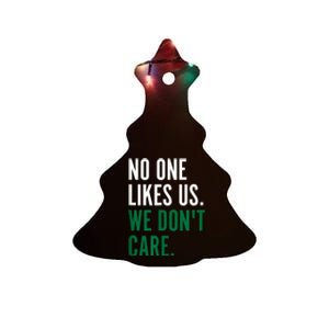 Philadelphia No One Likes Us We Don't Care Philly Fan Ceramic Tree Ornament