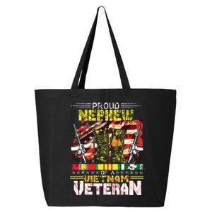 Proud Nephew Of A Vietnam Veteran Vietnam War Vet 25L Jumbo Tote