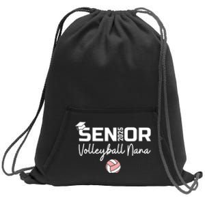 Proud Nana Of A Volleyball Senior 2025 Volleyball Nana Sweatshirt Cinch Pack Bag