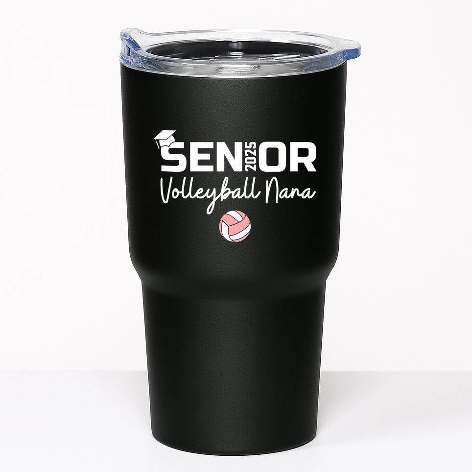 Proud Nana Of A Volleyball Senior 2025 Volleyball Nana Tumbler