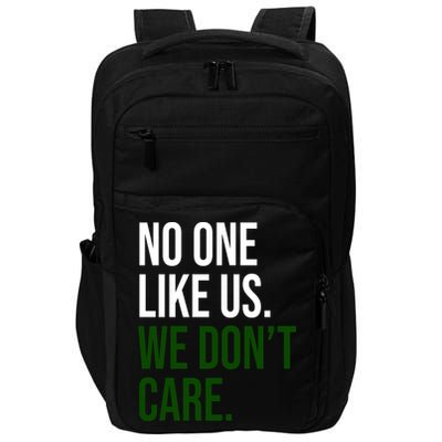 Philadelphia No One Likes Us We Dont Care Philly Fan Impact Tech Backpack