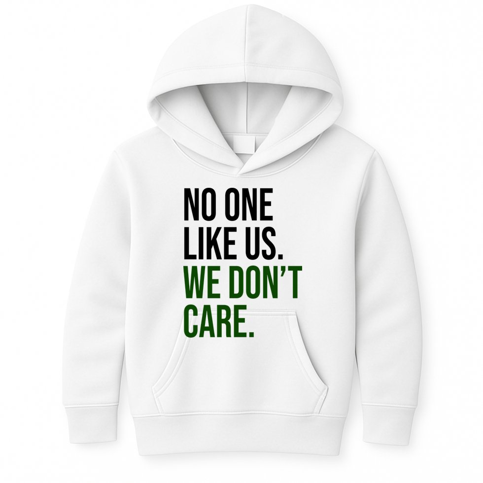 Philadelphia No One Likes Us We Dont Care Philly Fan Kids Hoodie