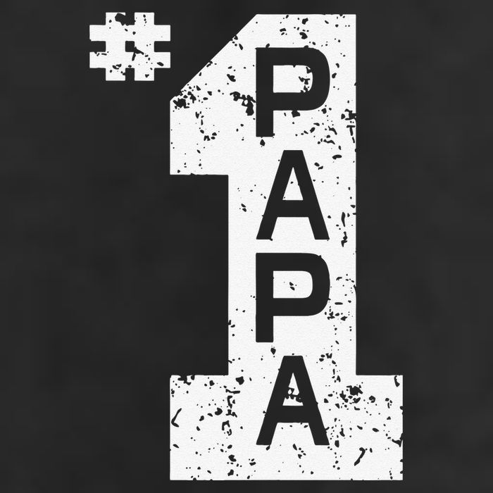 Papa Number One 1 Grandpa Fathers Day From Grandson Funny Pa 25L Jumbo Tote