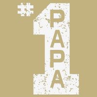 Papa Number One 1 Grandpa Fathers Day From Grandson Funny Pa Cooling Performance Crew T-Shirt