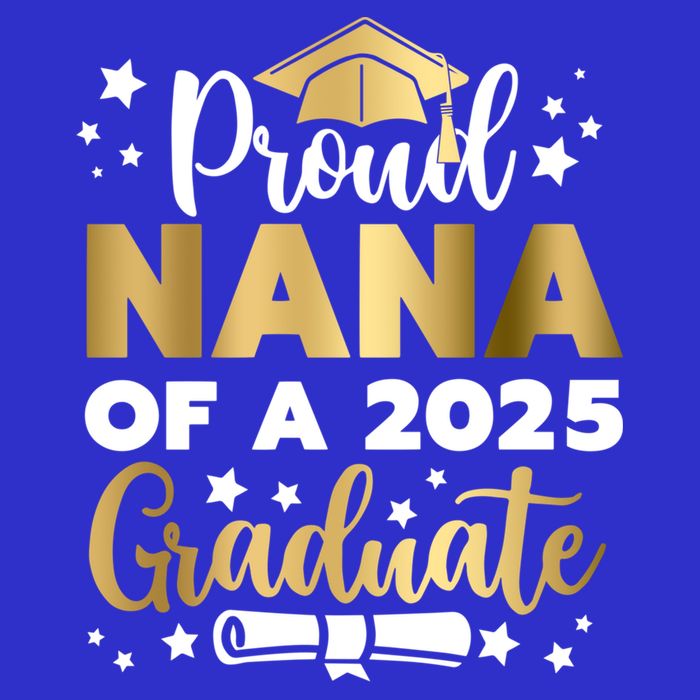 Proud Nana Of A 2025 Graduate Grandmother Senior 2025 Gift Womens Tank Top