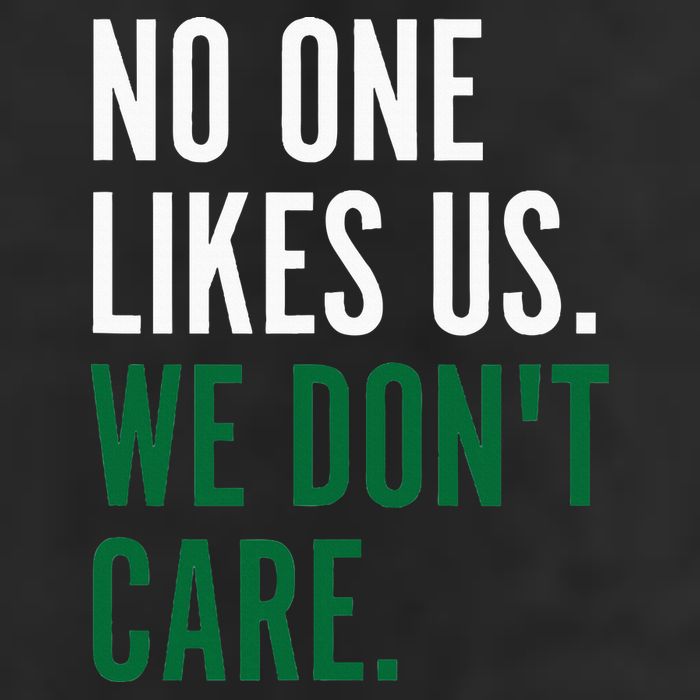 Philadelphia No One Likes Us We Don't Care Philly Fan 7 Panel Mesh Trucker Snapback Hat