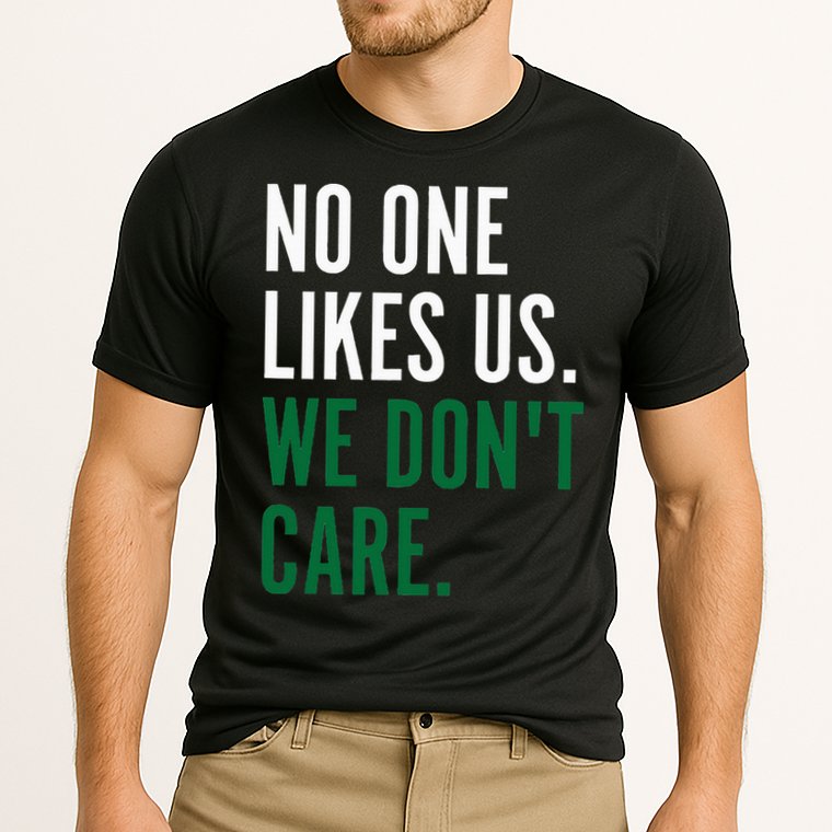 Philadelphia No One Likes Us We Don't Care Philly Fan Cooling Performance Crew T-Shirt