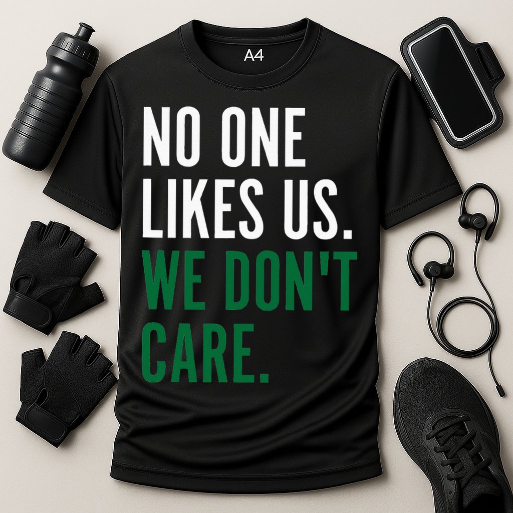 Philadelphia No One Likes Us We Don't Care Philly Fan Cooling Performance Crew T-Shirt