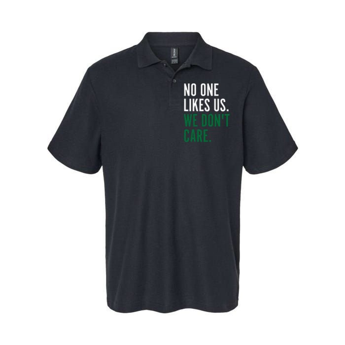 Philadelphia No One Likes Us We Don't Care Philly Fan Softstyle Adult Sport Polo