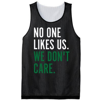 Philadelphia No One Likes Us We Don't Care Philly Fan Mesh Reversible Basketball Jersey Tank