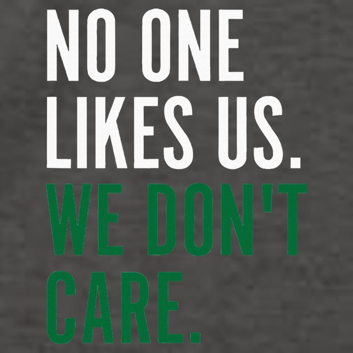 Philadelphia No One Likes Us We Don't Care Philly Fan Vector Backpack