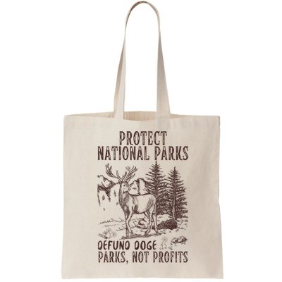 Protect National Parks Defund Doge Support Parks Not Profits Bag