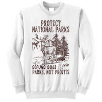 Protect National Parks Defund Doge Support Parks Not Profits Sweatshirt