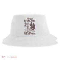 Protect National Parks Defund Doge Support Parks Not Profits Sustainable Bucket Hat