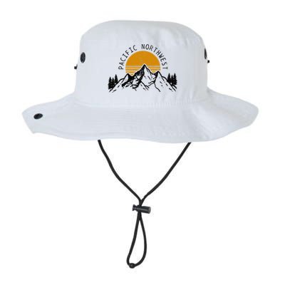 Pacific Northwest Pnw Oregon Washington Usa America Souvenir Legacy Cool Fit Booney Bucket Hat