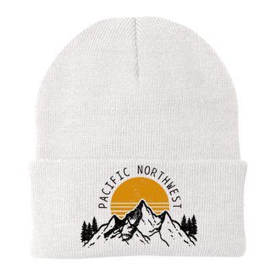 Pacific Northwest Pnw Oregon Washington Usa America Souvenir Knit Cap Winter Beanie