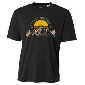 Pacific Northwest Pnw Oregon Washington Usa America Souvenir Cooling Performance Crew T-Shirt