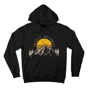 Pacific Northwest Pnw Oregon Washington Usa America Souvenir Hoodie