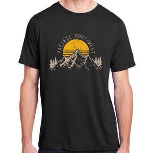 Pacific Northwest Pnw Oregon Washington Usa America Souvenir Adult ChromaSoft Performance T-Shirt