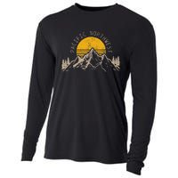 Pacific Northwest Pnw Oregon Washington Usa America Souvenir Cooling Performance Long Sleeve Crew