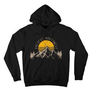 Pacific Northwest Pnw Oregon Washington Usa America Souvenir Tall Hoodie