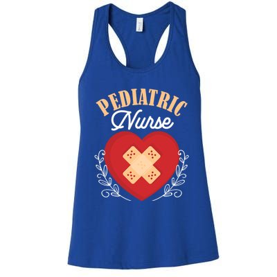 Pediatric Nursing Profession Peds Nurse Meaningful Gift Women's Racerback Tank