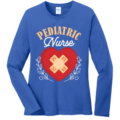 Pediatric Nursing Profession Peds Nurse Meaningful Gift Ladies Long Sleeve Shirt