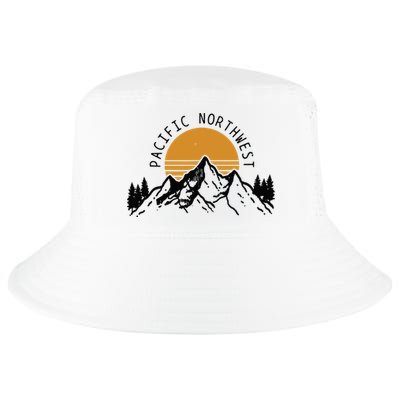 Pacific Northwest PNW Vintage Oregon Idaho Washington Gift Cool Comfort Performance Bucket Hat