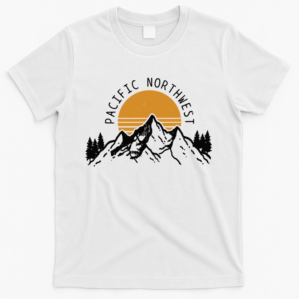 Pacific Northwest PNW Vintage Oregon Idaho Washington Gift T-Shirt