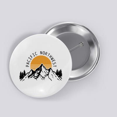 Pacific Northwest PNW Vintage Oregon Idaho Washington Gift Button