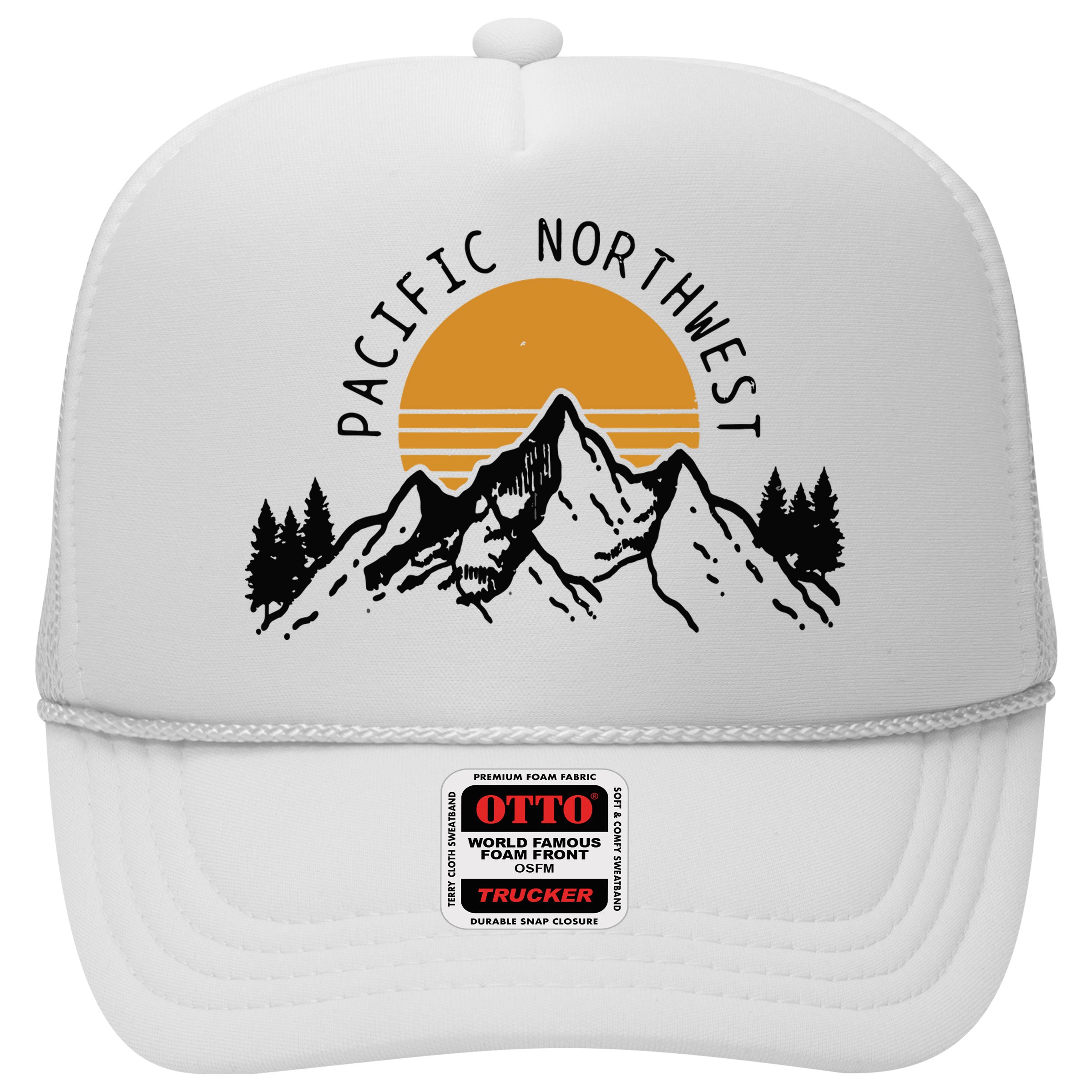 Pacific Northwest PNW Vintage Oregon Idaho Washington Gift Hat