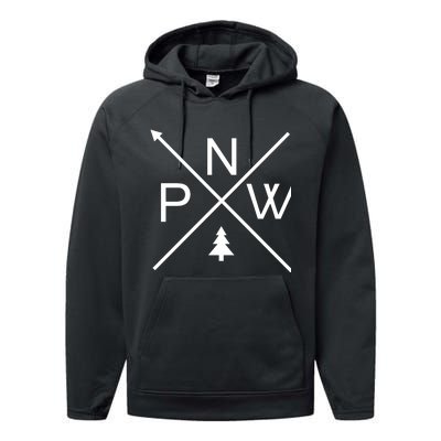 Pacific Northwest Pride PNW Performance Fleece Hoodie