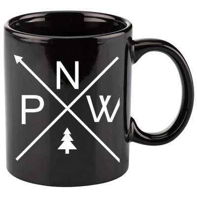 Pacific Northwest Pride PNW 11oz C Handle Ceramic Mug
