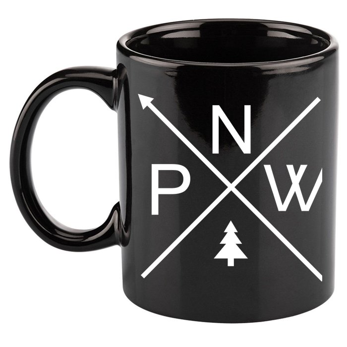 Pacific Northwest Pride PNW 11oz C Handle Ceramic Mug