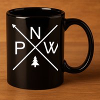 Pacific Northwest Pride PNW 11oz C Handle Ceramic Mug