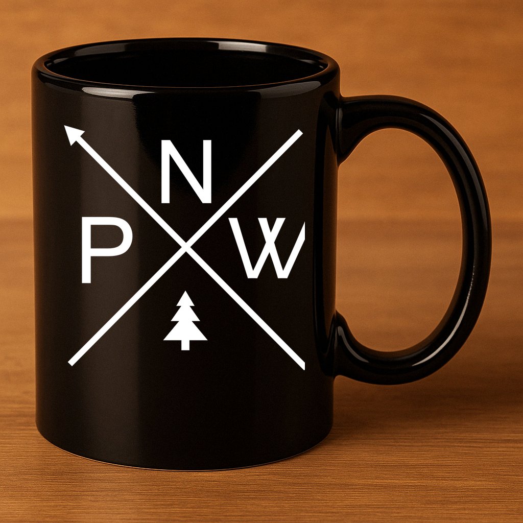 Pacific Northwest Pride PNW 11oz C Handle Ceramic Mug