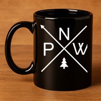 Pacific Northwest Pride PNW 11oz C Handle Ceramic Mug