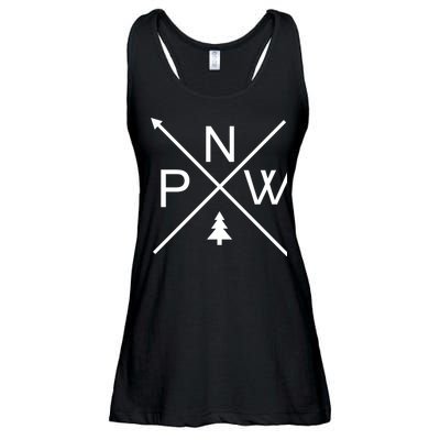 Pacific Northwest Pride PNW Ladies Essential Flowy Tank