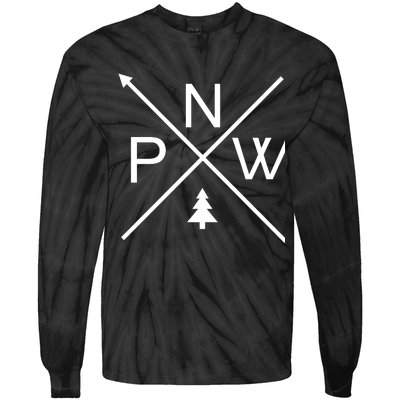 Pacific Northwest Pride PNW Tie-Dye Long Sleeve Shirt