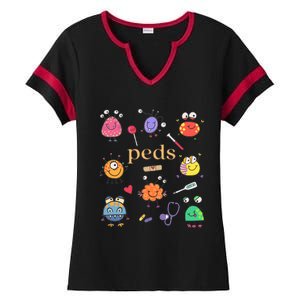 Pediatric Nurse Peds Nurse Peds Crew Rn Pediatric Emergency Ladies Halftime Notch Neck Tee