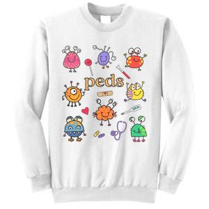 Pediatric Nurse Peds Nurse Peds Crew Rn Pediatric Emergency Sweatshirt