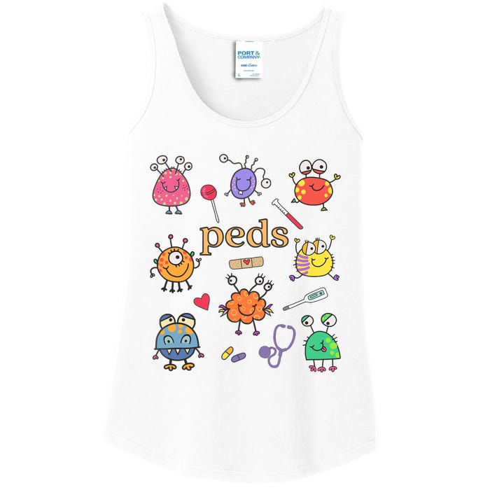 Pediatric Nurse Peds Nurse Peds Crew Rn Pediatric Emergency Ladies Essential Tank