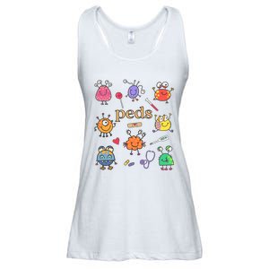 Pediatric Nurse Peds Nurse Peds Crew Rn Pediatric Emergency Ladies Essential Flowy Tank