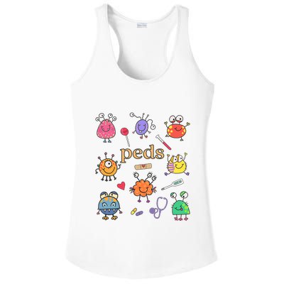 Pediatric Nurse Peds Nurse Peds Crew Rn Pediatric Emergency Ladies PosiCharge Competitor Racerback Tank