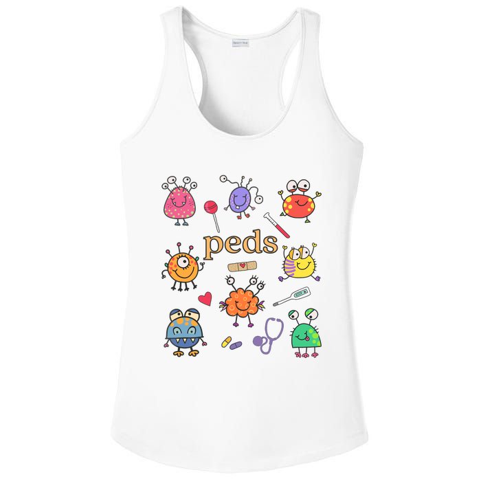 Pediatric Nurse Peds Nurse Peds Crew Rn Pediatric Emergency Ladies PosiCharge Competitor Racerback Tank