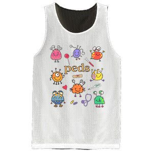 Pediatric Nurse Peds Nurse Peds Crew Rn Pediatric Emergency Mesh Reversible Basketball Jersey Tank