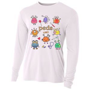 Pediatric Nurse Peds Nurse Peds Crew Rn Pediatric Emergency Cooling Performance Long Sleeve Crew