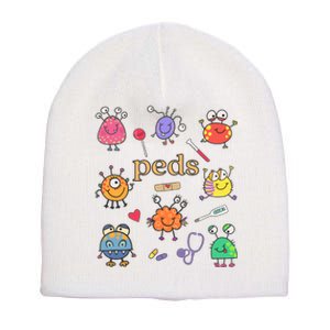 Pediatric Nurse Peds Nurse Peds Crew Rn Pediatric Emergency Short Acrylic Beanie